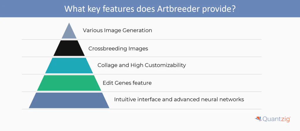key features of Artbreeder 