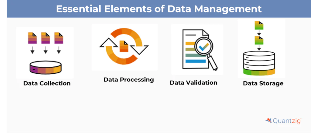 Key elements of data management 